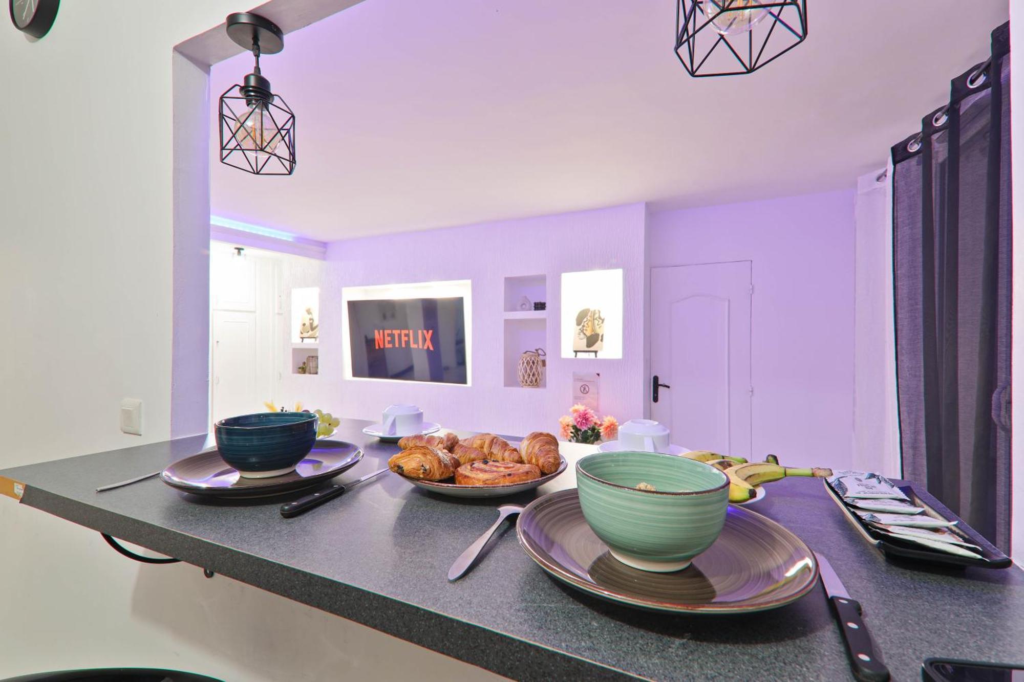 Evasion Familiale & Appartement Convivial Et Chaleureux Épinay-sur-Seine Extérieur photo
